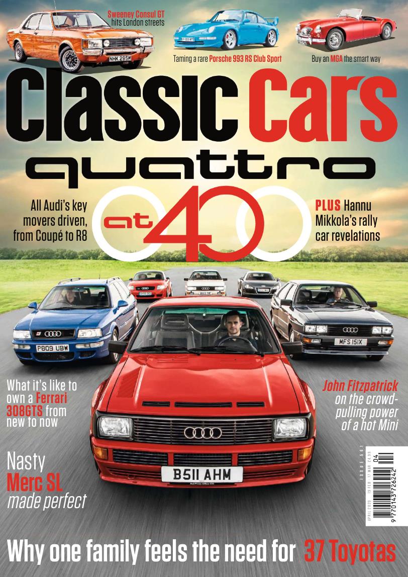 Журнал Classic Cars, april 2020